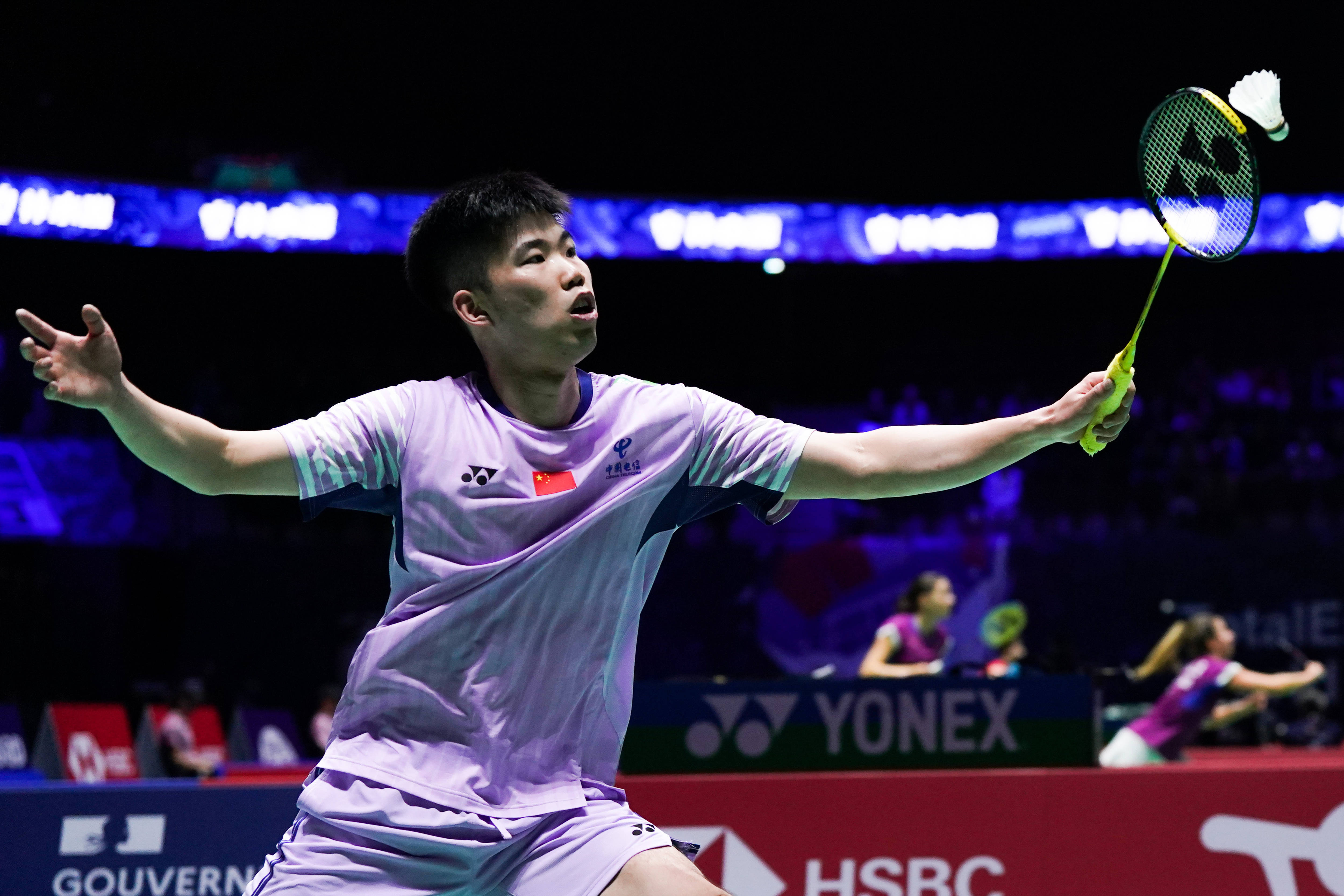 皇冠登3管理出租
_（体育）羽毛球——世锦赛：翁泓阳首轮晋级