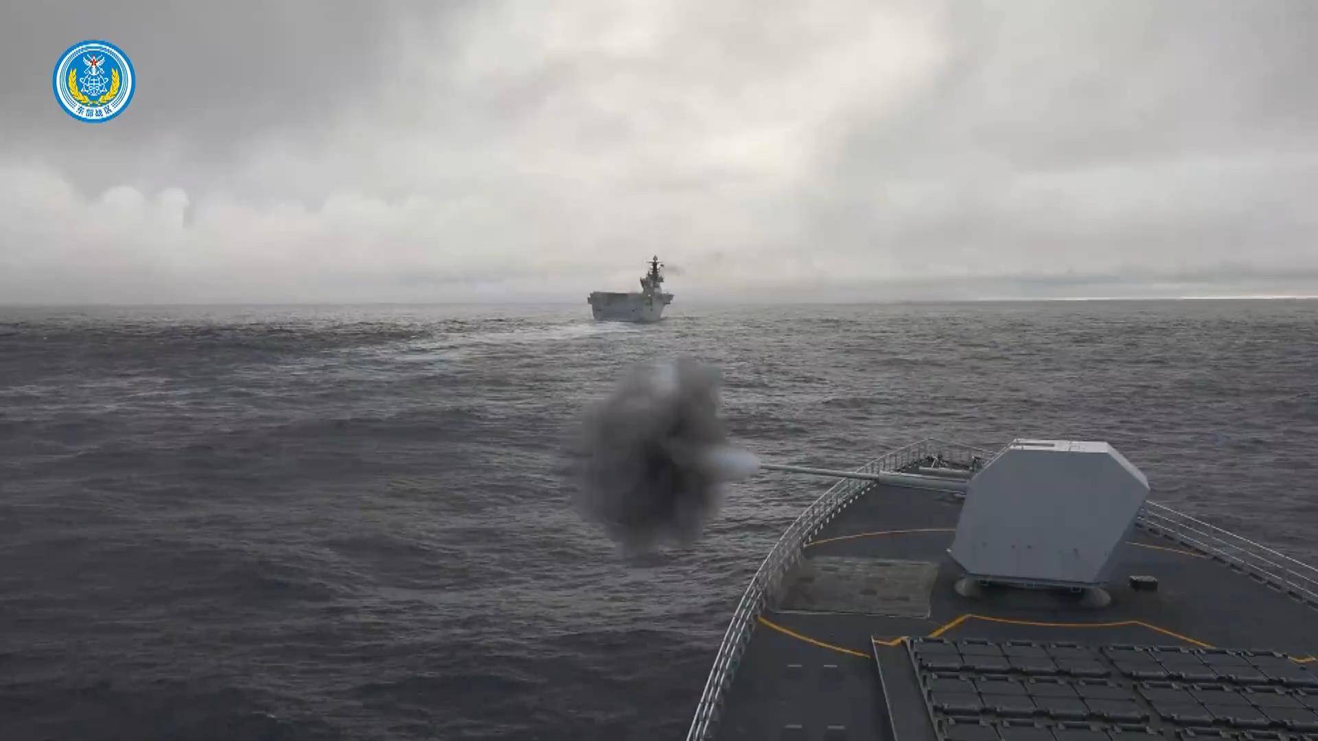 hga050皇冠手机登入_8个台军中将通报：解放军89架战机出击hga050皇冠手机登入，055开火，075舰逼近台岛