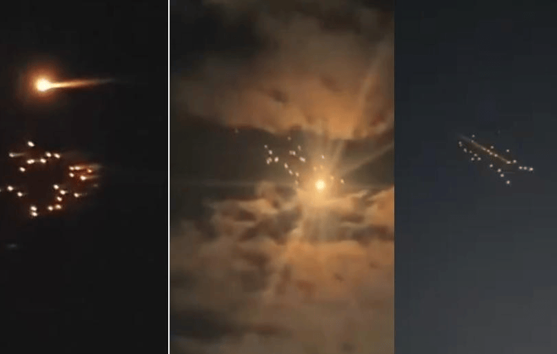 世界杯皇冠代理平台 _伊朗使用子母弹轰炸以色列世界杯皇冠代理平台 ，意图实施“斩首”，以媒拍到下落画面